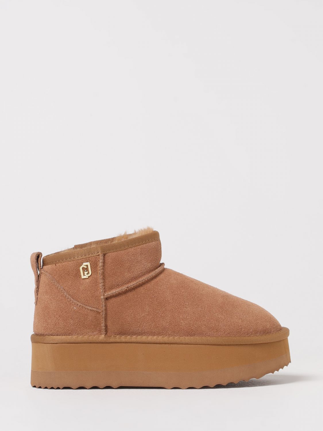 Liu •jo Flat Ankle Boot Liu Jo Woman Color Amber In Orange