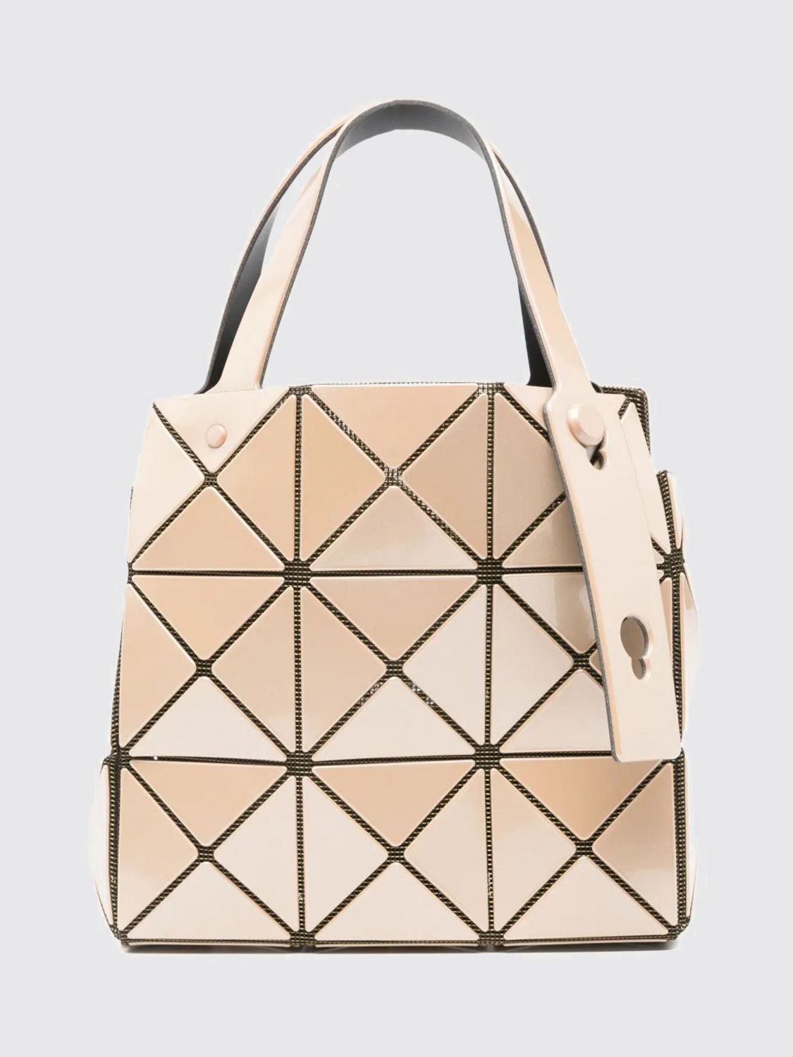 Bao Bao Issey Miyake "carat" Small Handbag Bags In Nude
