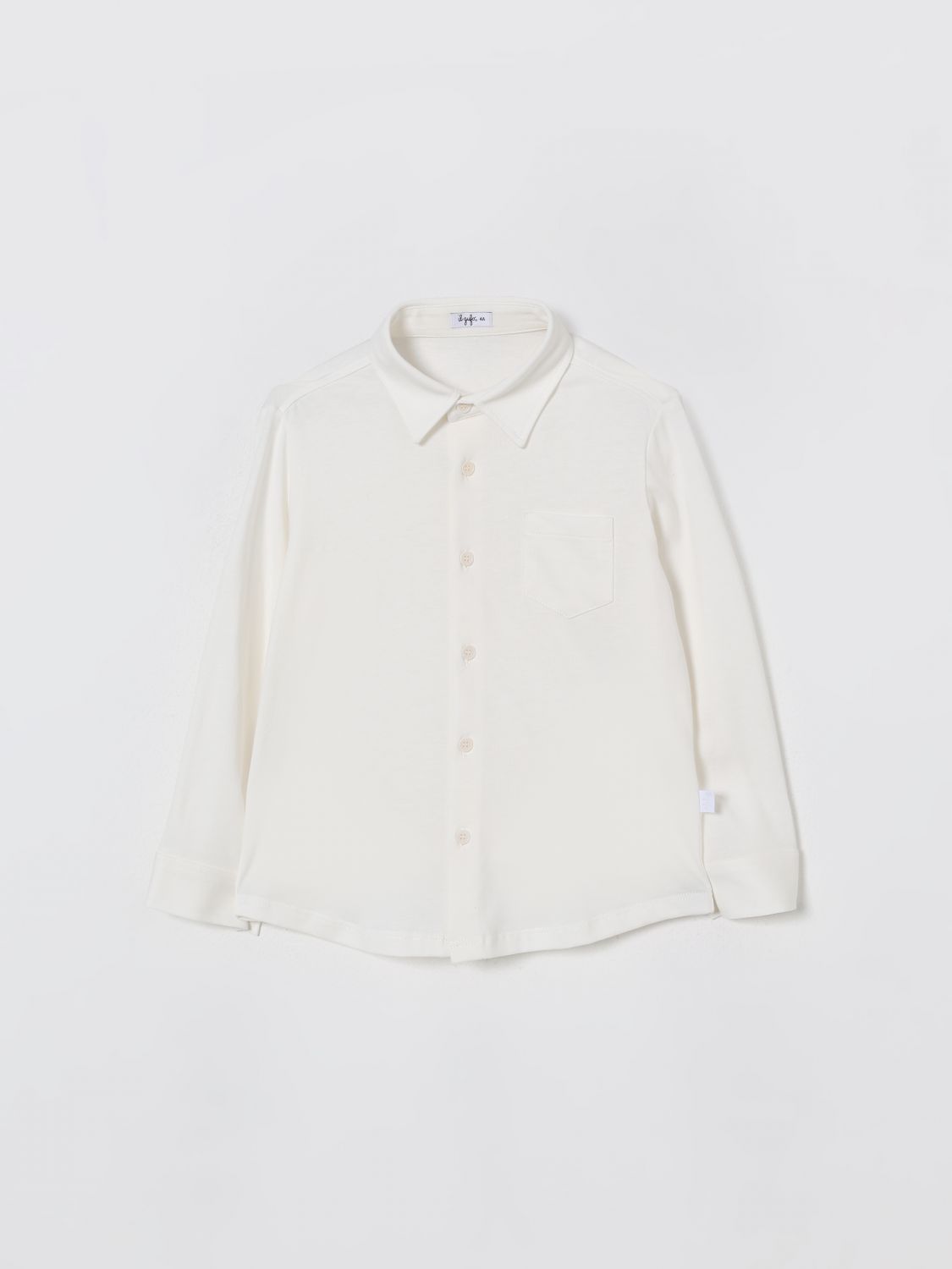 Il Gufo Shirt Kids Color White In White