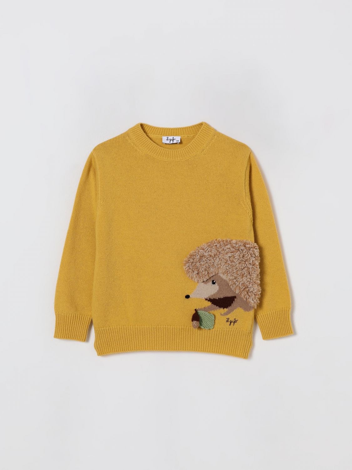 IL GUFO Pullover Kinder Farbe Gelb