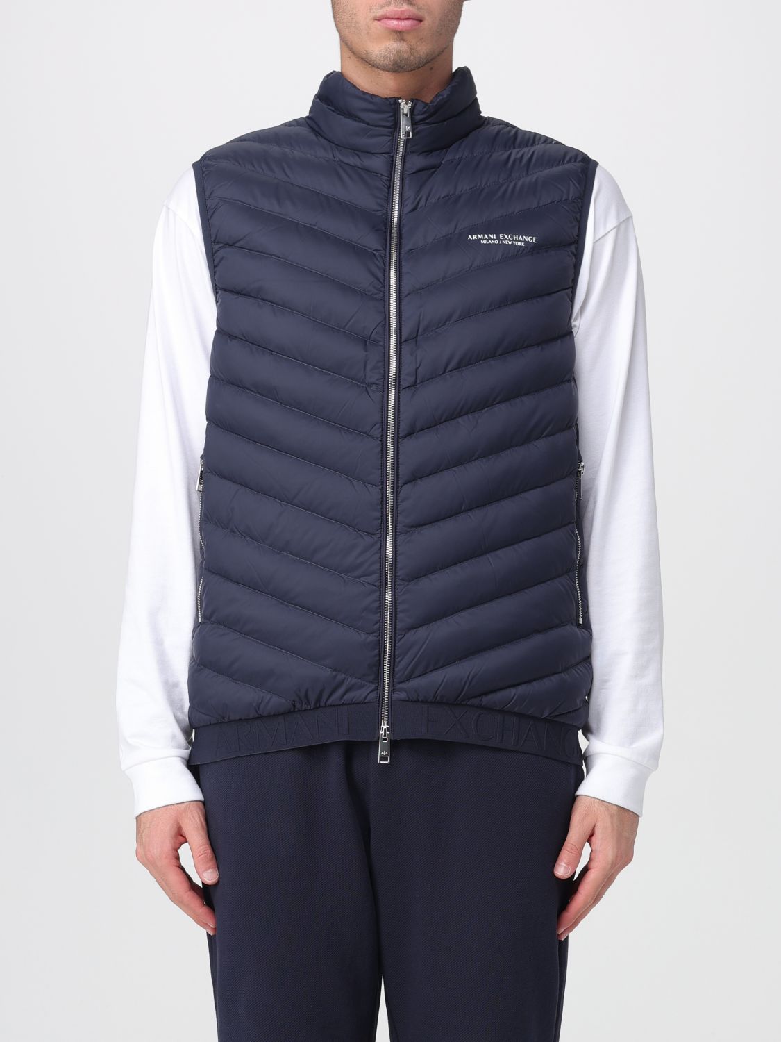 Armani Exchange Jacket  Men Color Blue