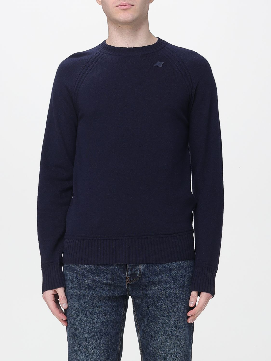 K-way Sweater Men Color Blue