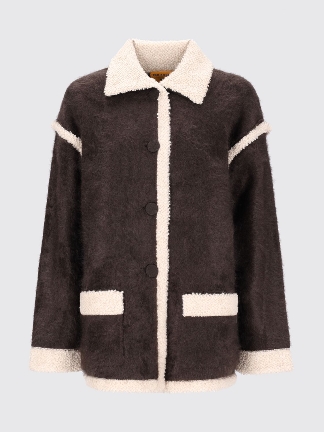 Guest In Residence "grizzly" Jacket In Brown
