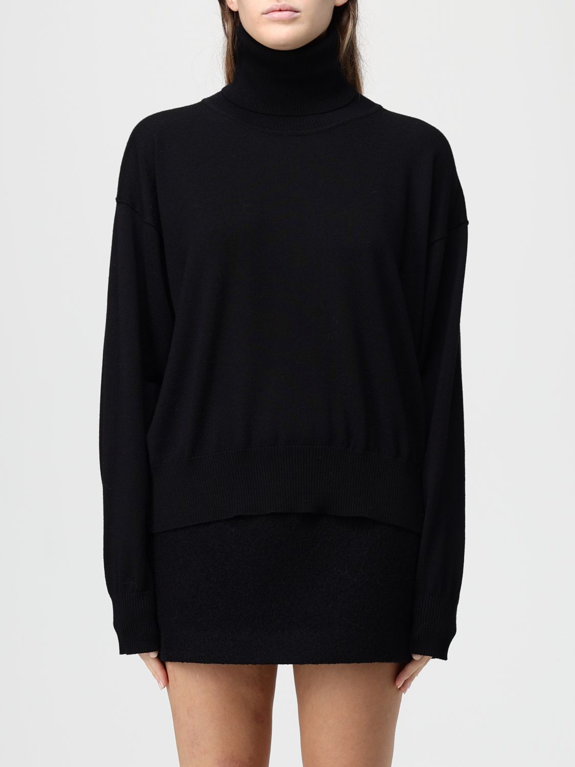 Filippa K Sweater Woman Color Black In Black
