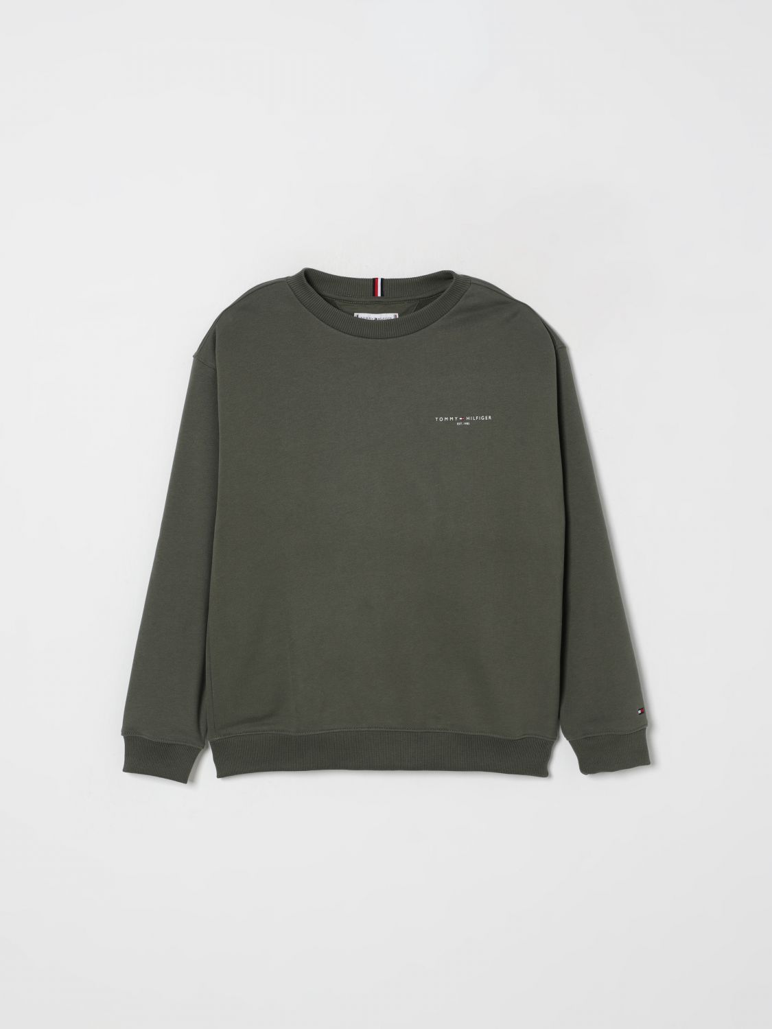 Tommy Hilfiger Sweater Kids Color Green In Green