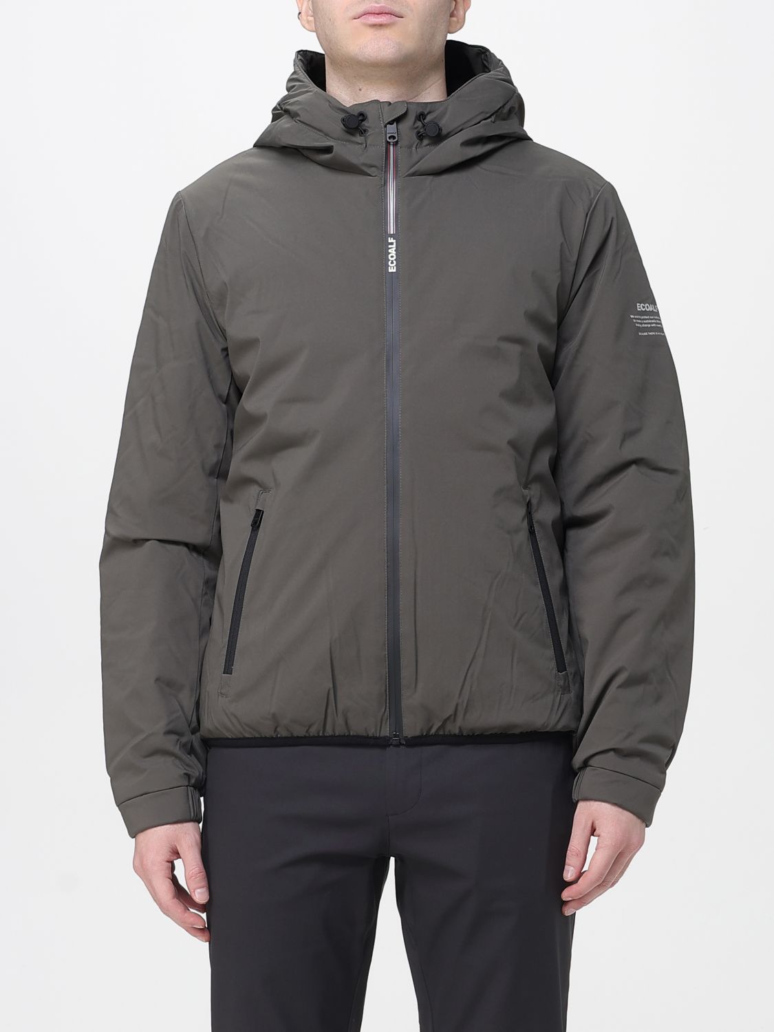 Ecoalf Jacket  Men Color Grey In Gray