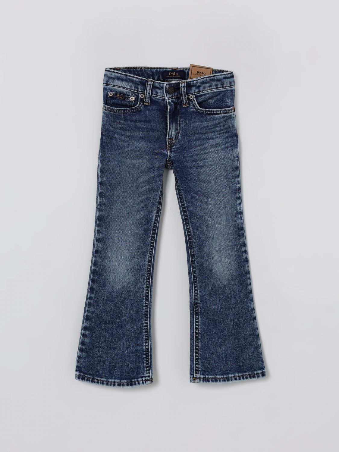 Polo Ralph Lauren Jeans  Kids Color Denim In Blue