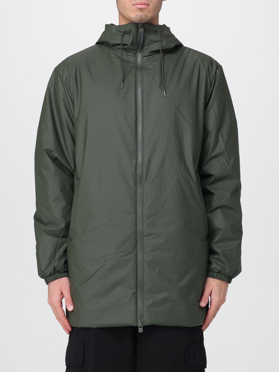 Rains Jacket Men Color Green