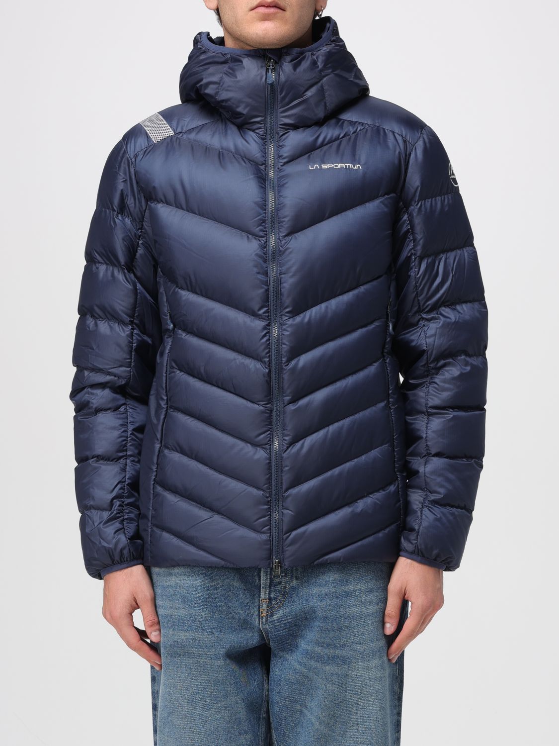 La Sportiva Jacket  Men Color Blue In Blue