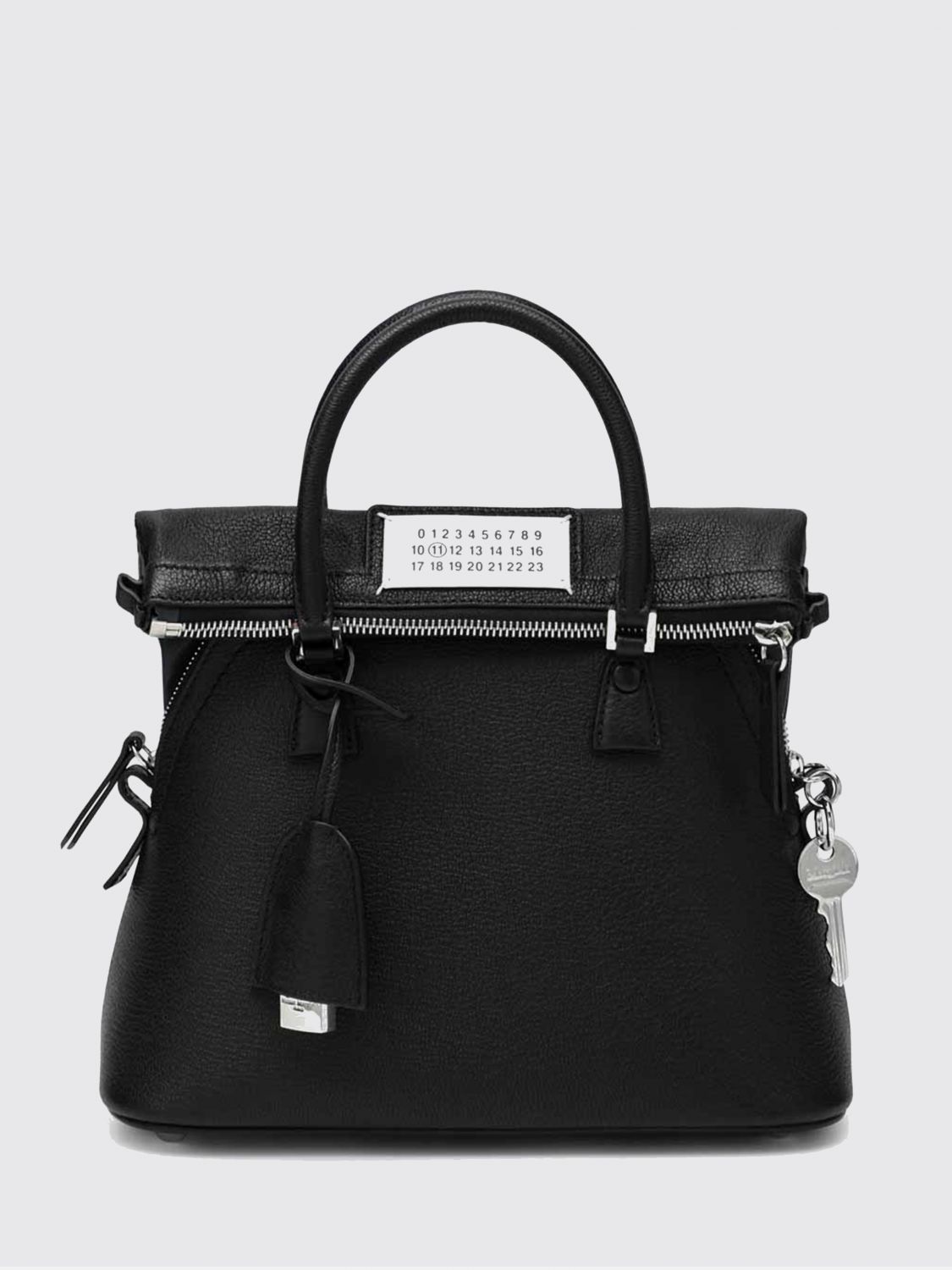 Maison Margiela Black 5ac Classique Mini Bag In Black