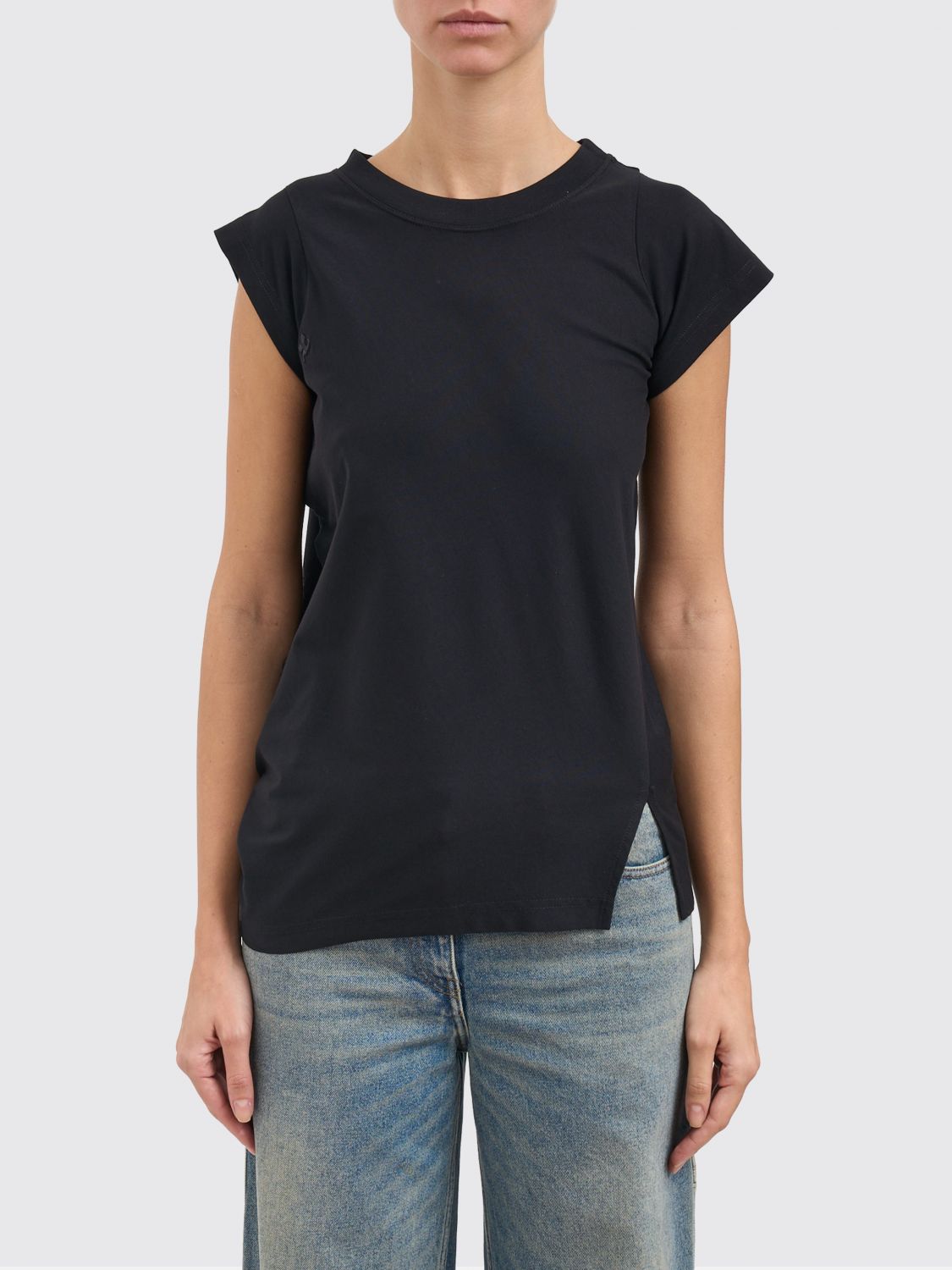 COURRÈGES T-Shirt Damen Farbe Schwarz