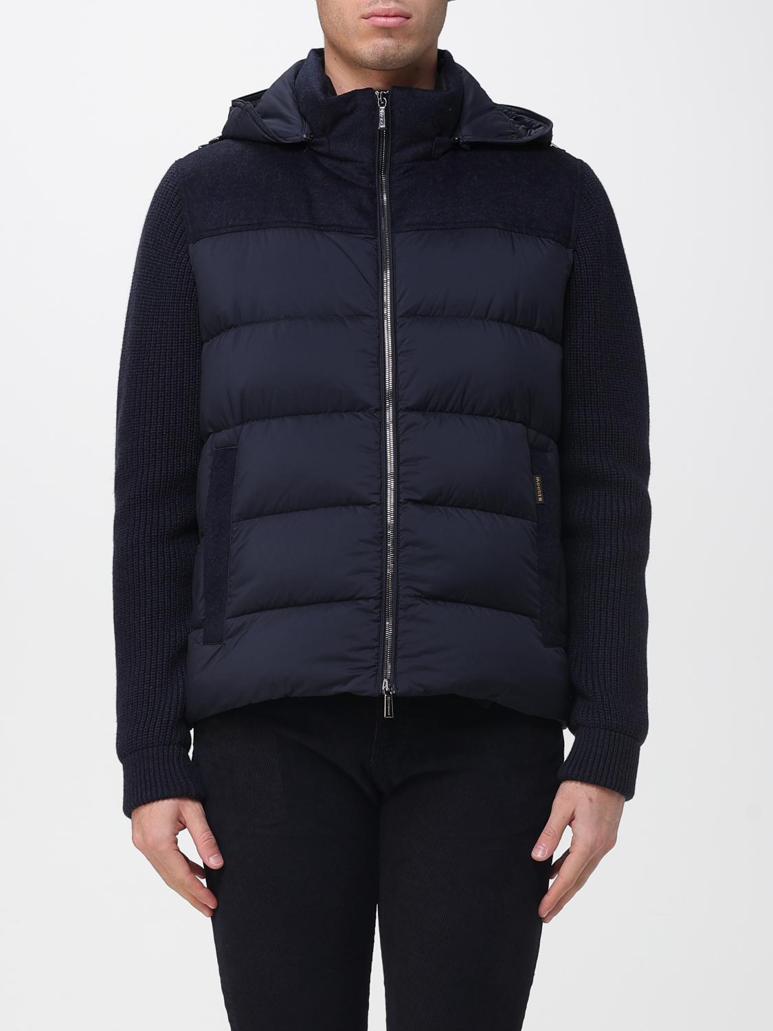 Moorer Jacket Men Color Blue In Blue