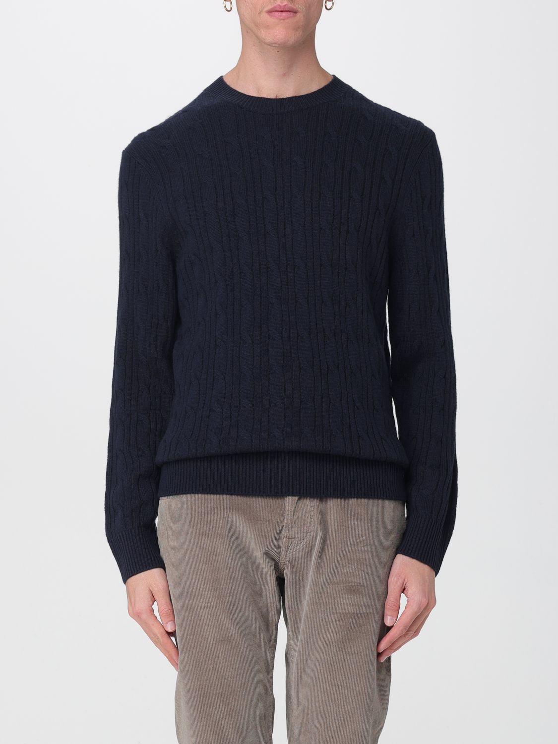 Hugo Boss Sweater Boss Men Color Blue