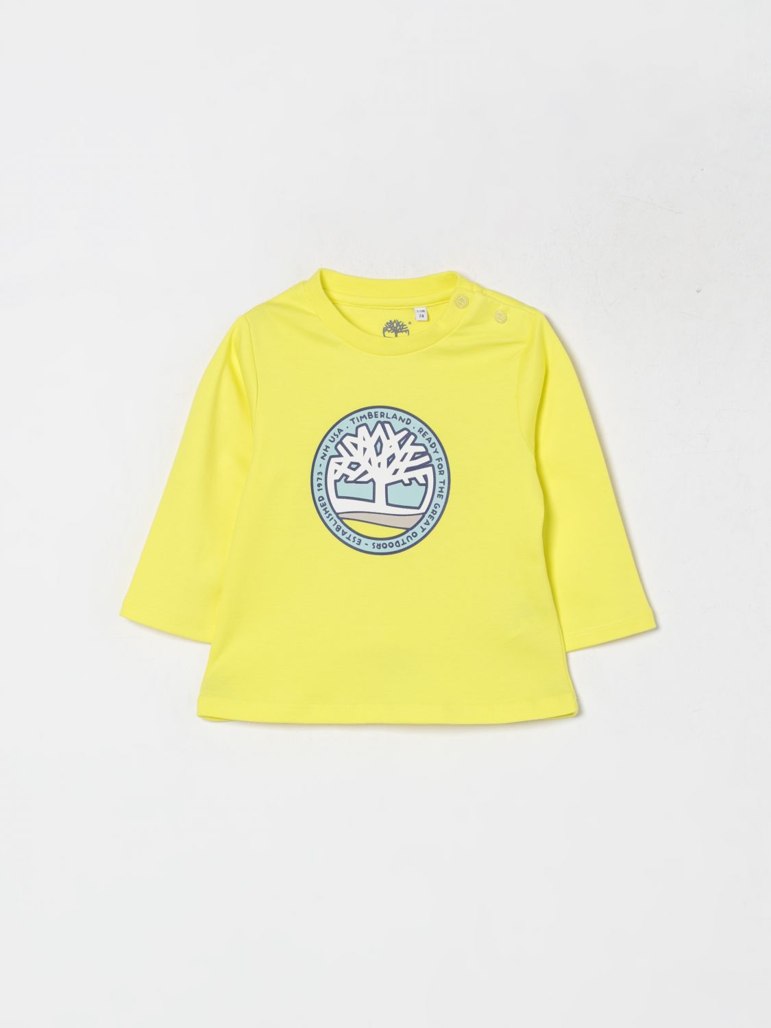 Timberland T-shirt Kids Color Yellow In Yellow