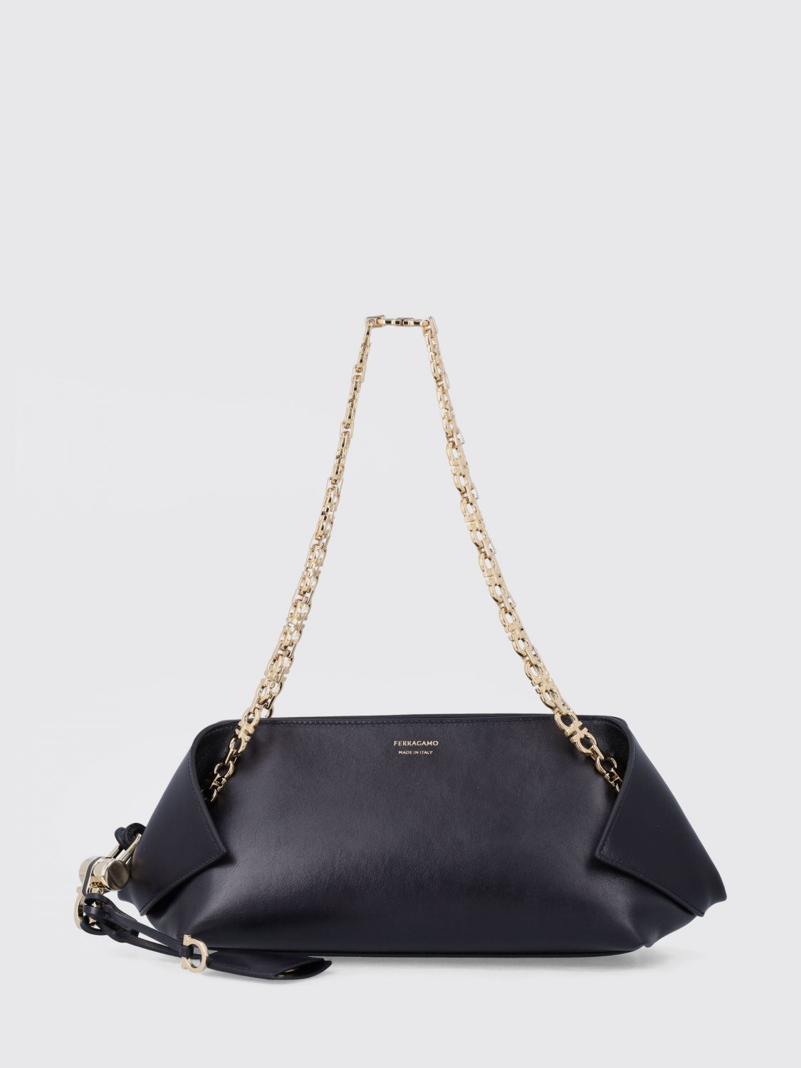 Shoulder Bag FERRAGAMO Woman color Black