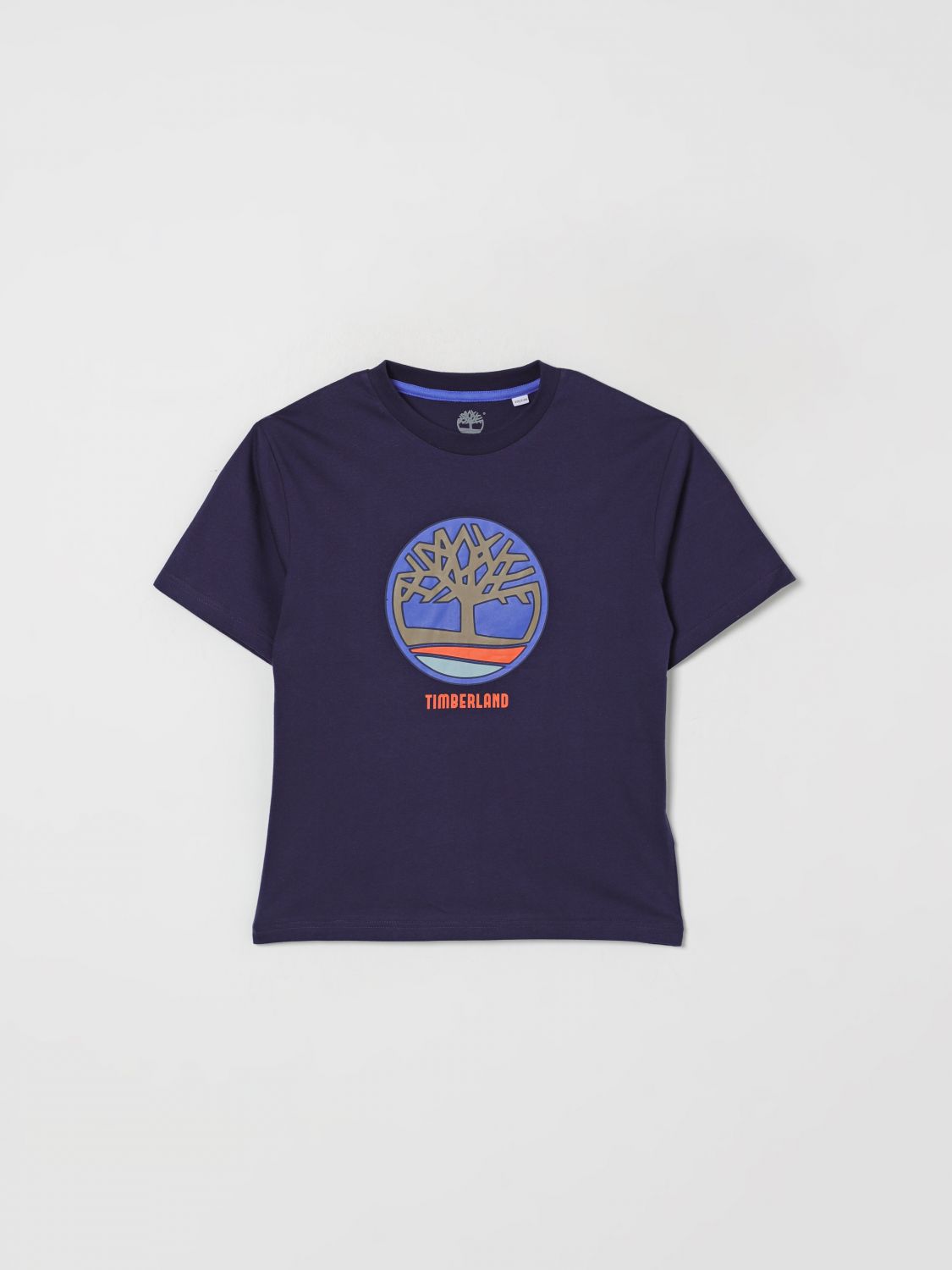 Timberland T-shirt Kids Color Blue