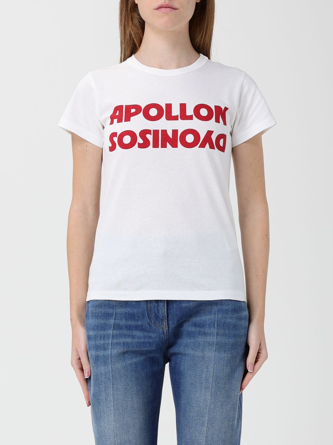 Valentino T-shirt In Cotone Bianco  Donna In White