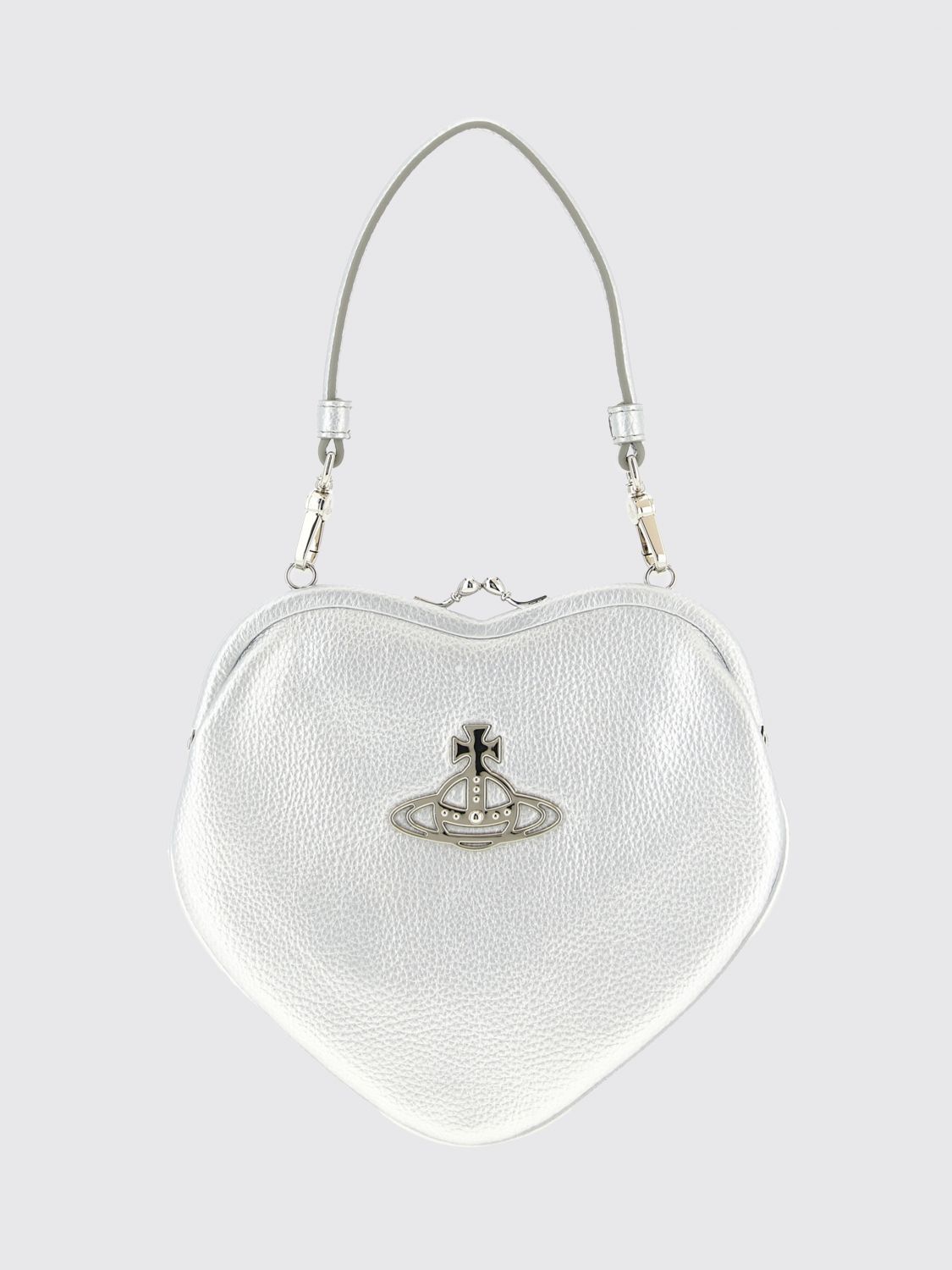 Vivienne Westwood Shoulder Bag  Woman Color Silver In Neutral