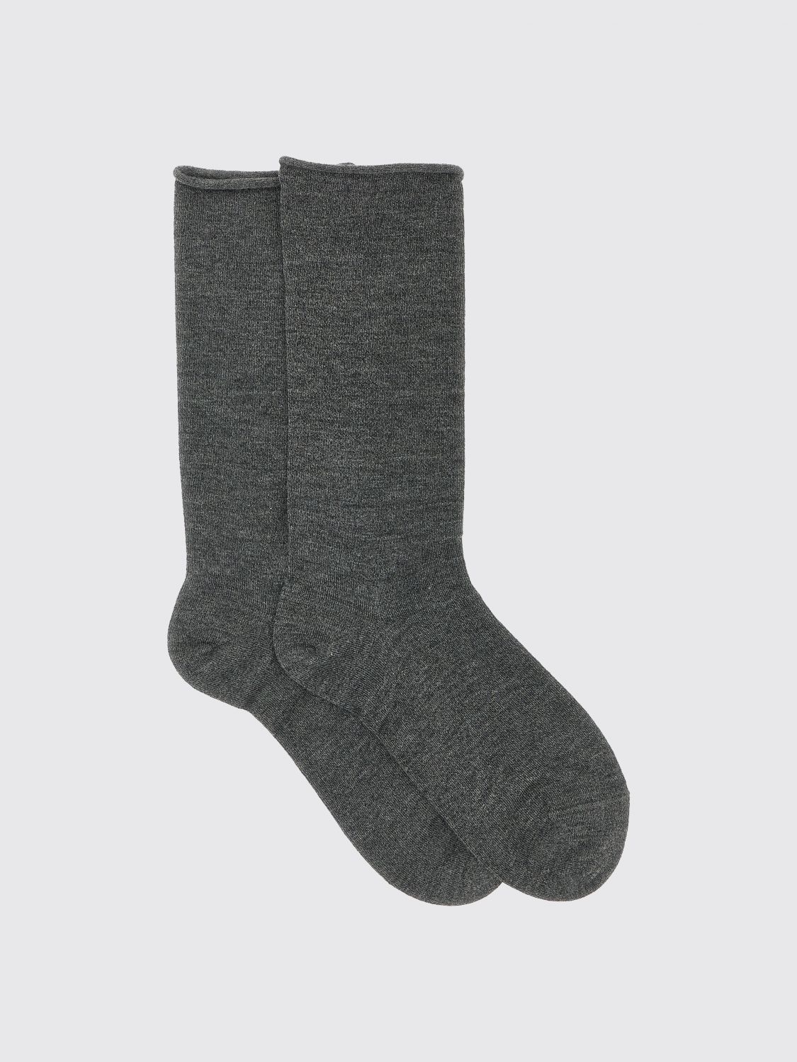 Brunello Cucinelli Socks  Woman Color Grey In Gray