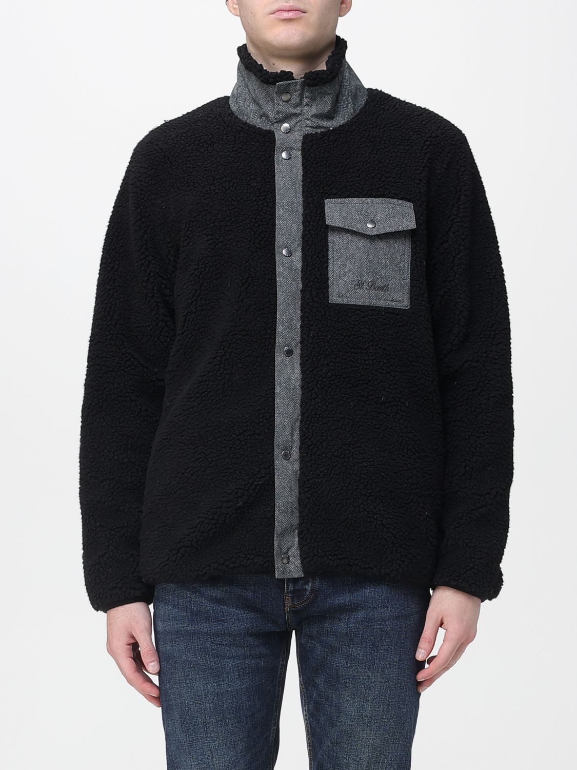 Mc2 Saint Barth Jacket  Men Color Fa01 In Red