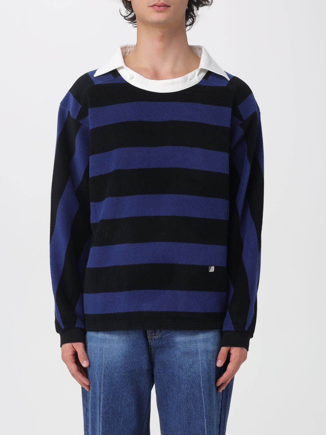 Ader Error Sweater  Men Color Blue