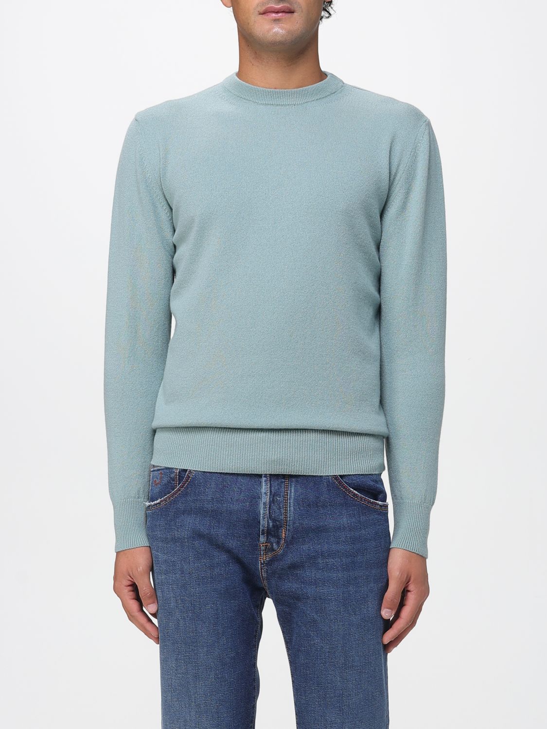 毛衣 LARDINI 男士 颜色 祖母绿