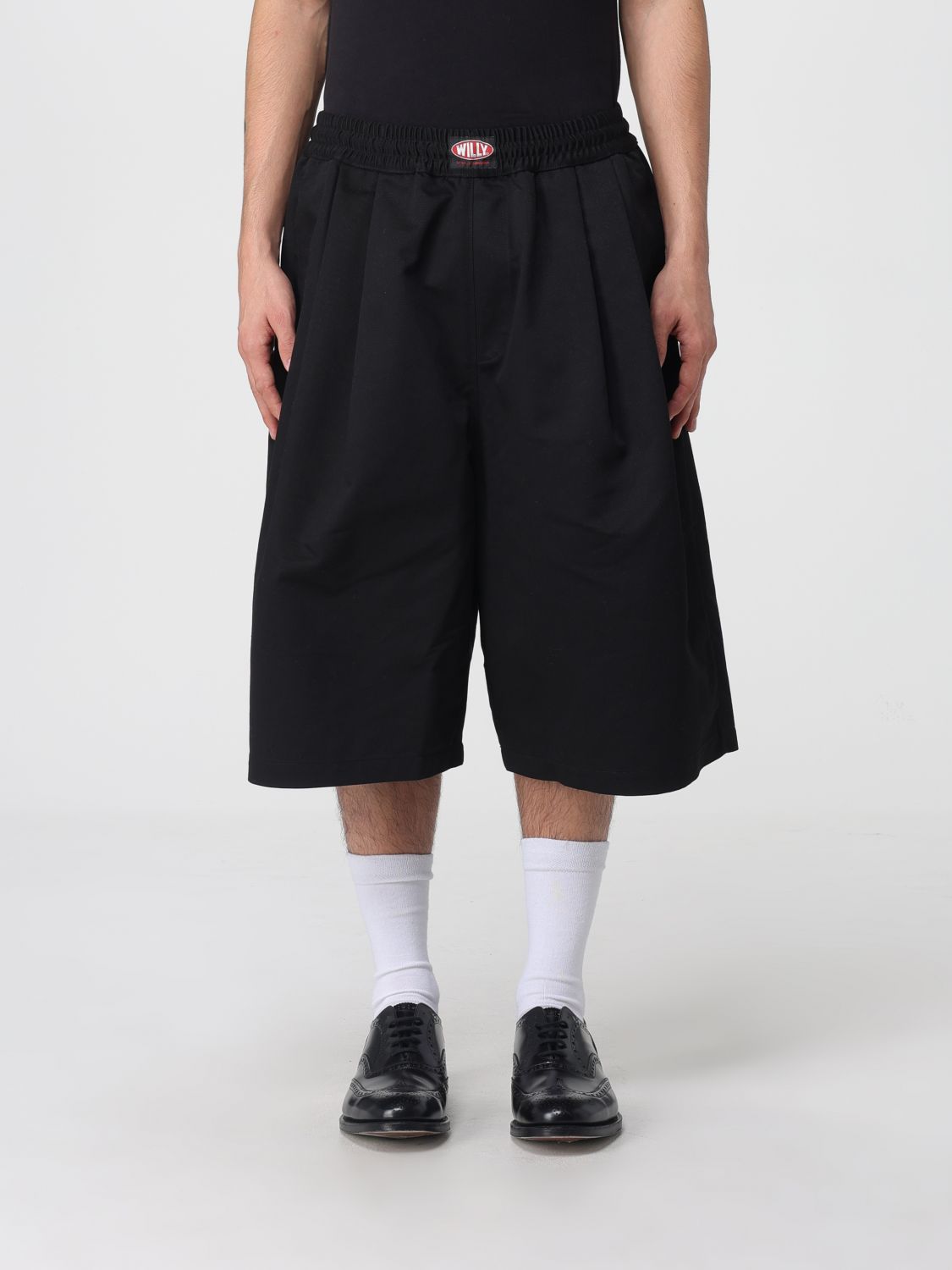 Willy Chavarria Shorts Men Color Black In Black