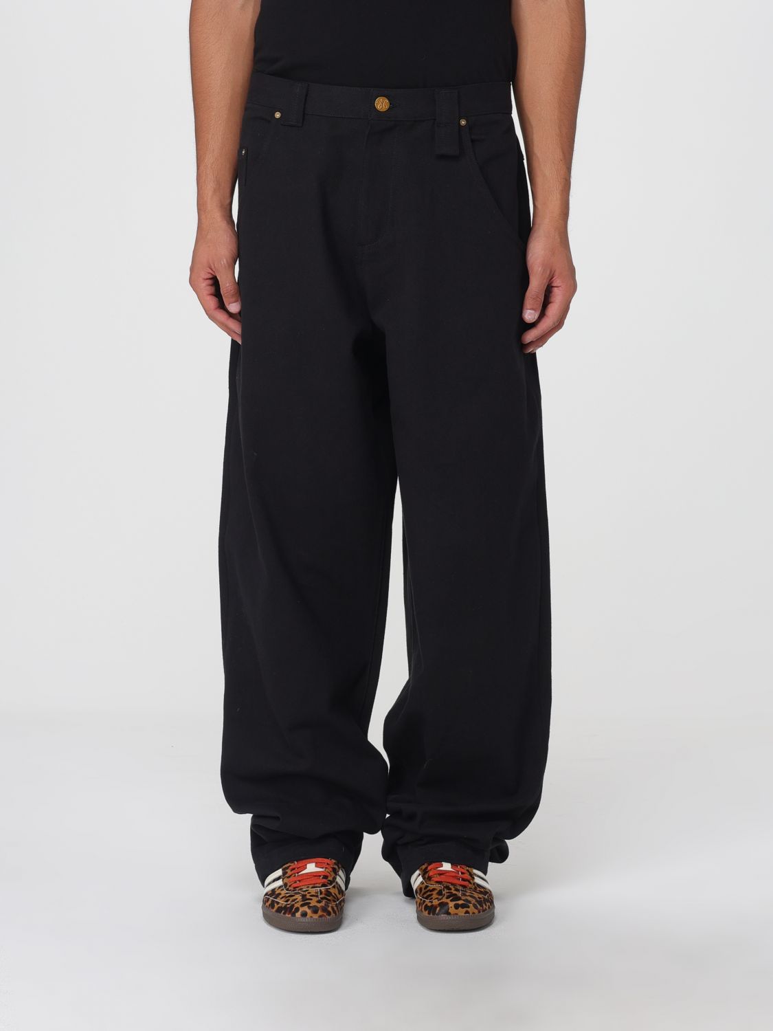 Willy Chavarria Bad Boy Jeans In Black