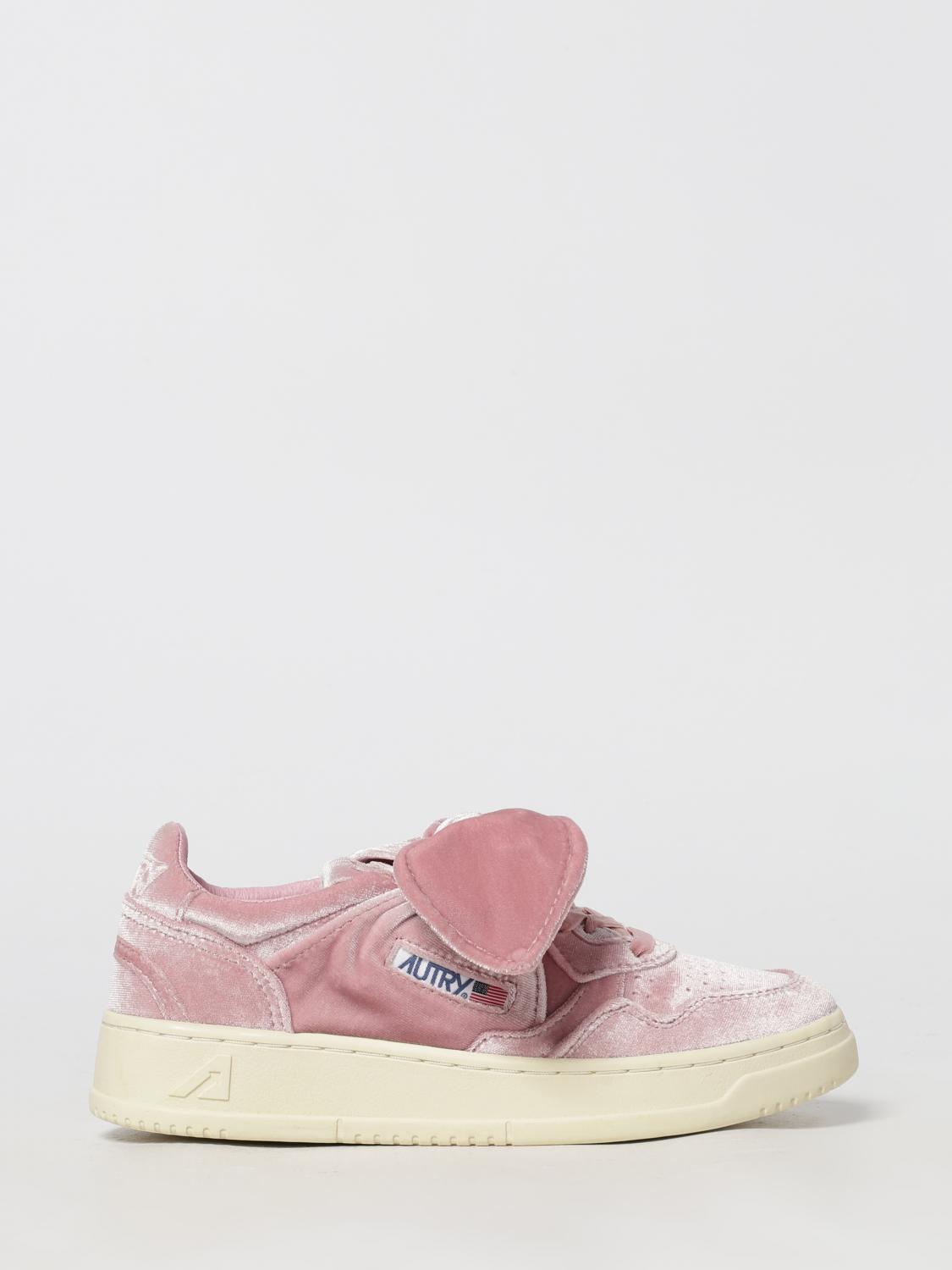 Autry Sneakers Woman Color White In Pink