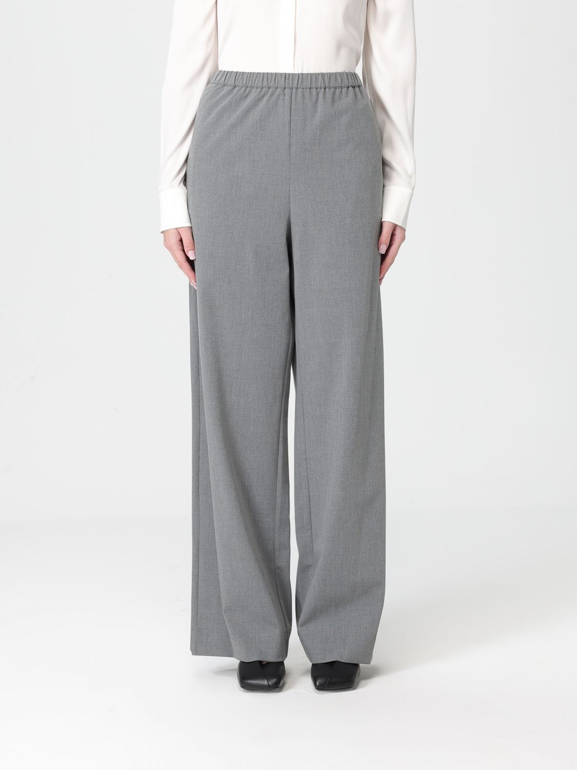 Staud Denali Straight-leg Trousers In Brown