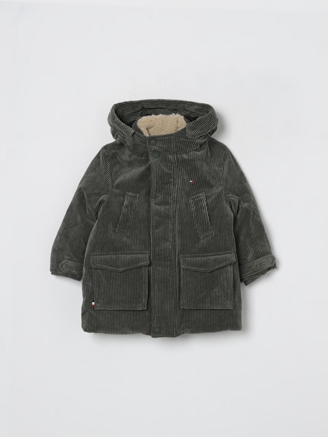 TOMMY HILFIGER Mantel Kinder Farbe Grün