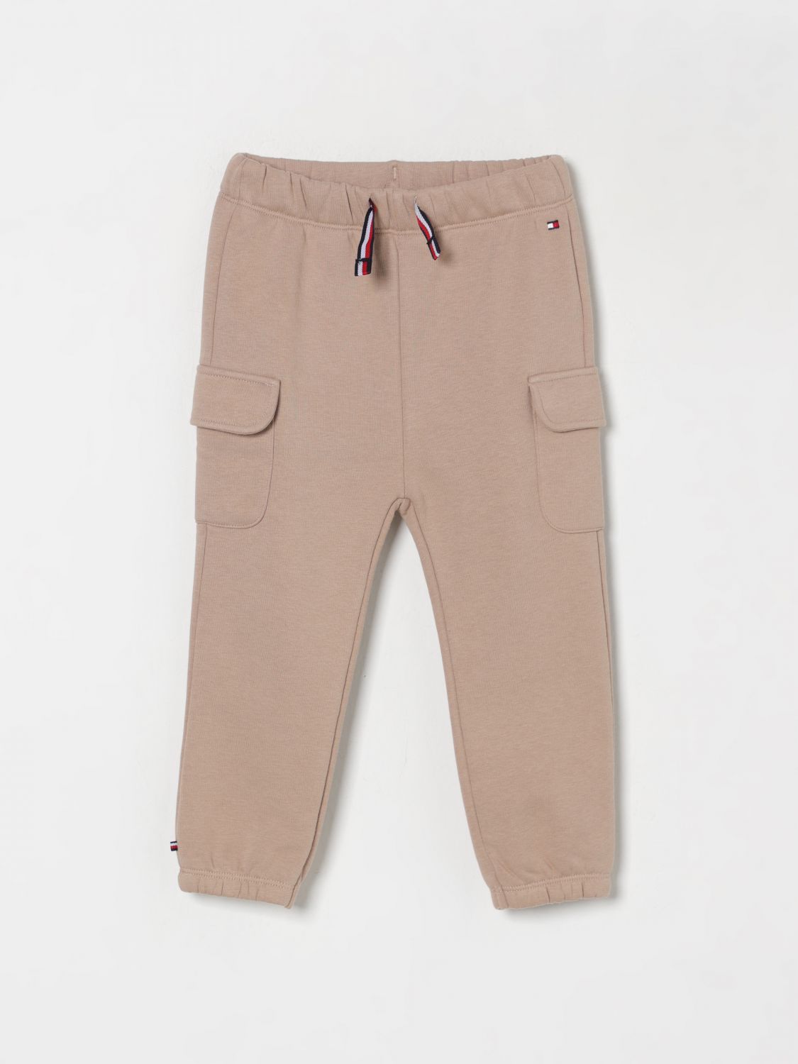 Tommy Hilfiger Pants Kids Color Beige In Brown