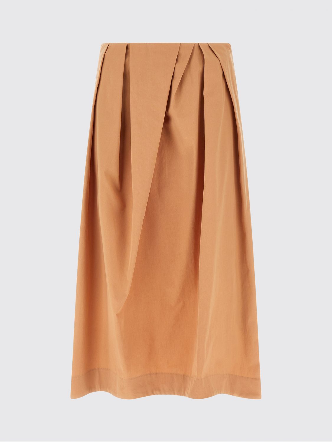 Dries Van Noten High Waist Midi Pleated Skirt In Pink
