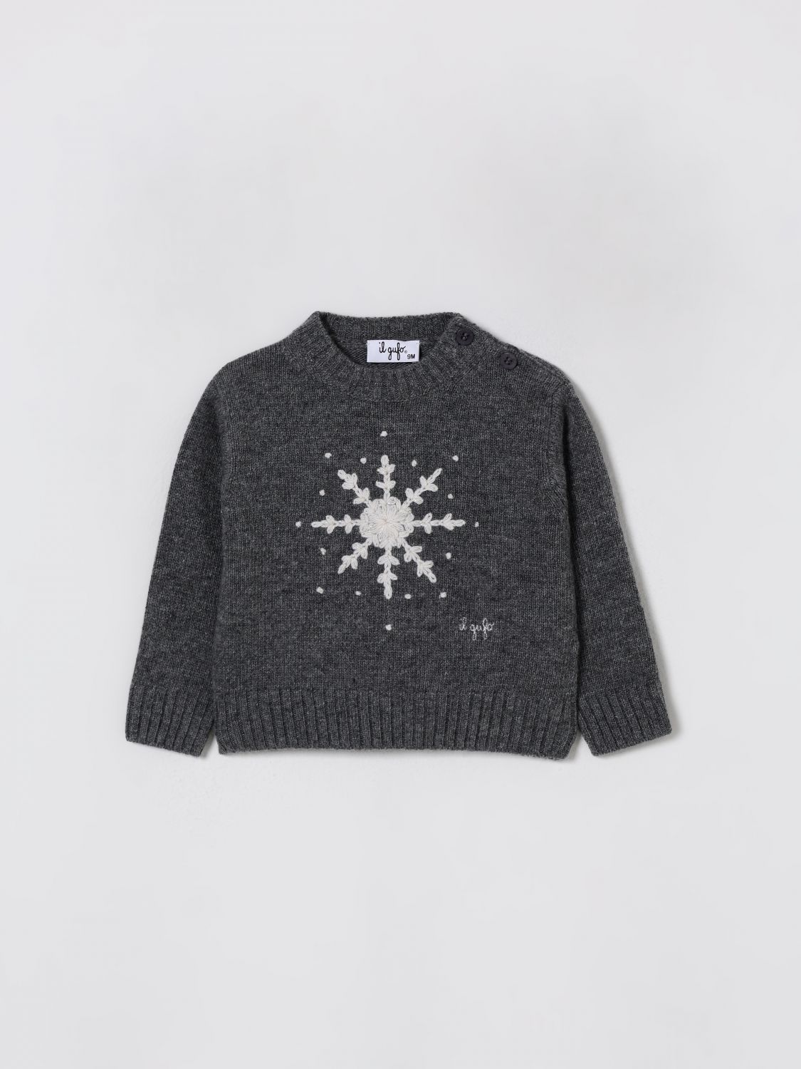 IL GUFO Pullover Kinder Farbe Grau