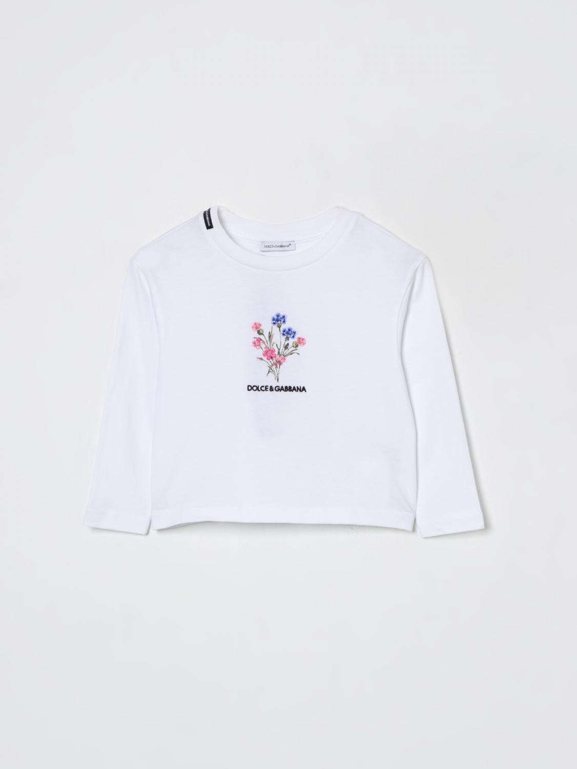 DOLCE & GABBANA T-Shirt Kinder Farbe Weiß