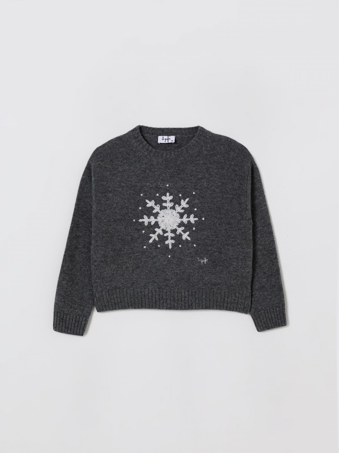 IL GUFO Pullover Kinder Farbe Grau