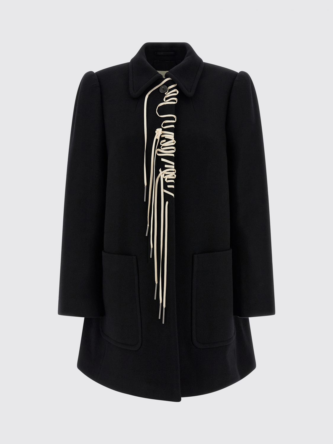 Dries Van Noten Rebela Coat In Animal Print