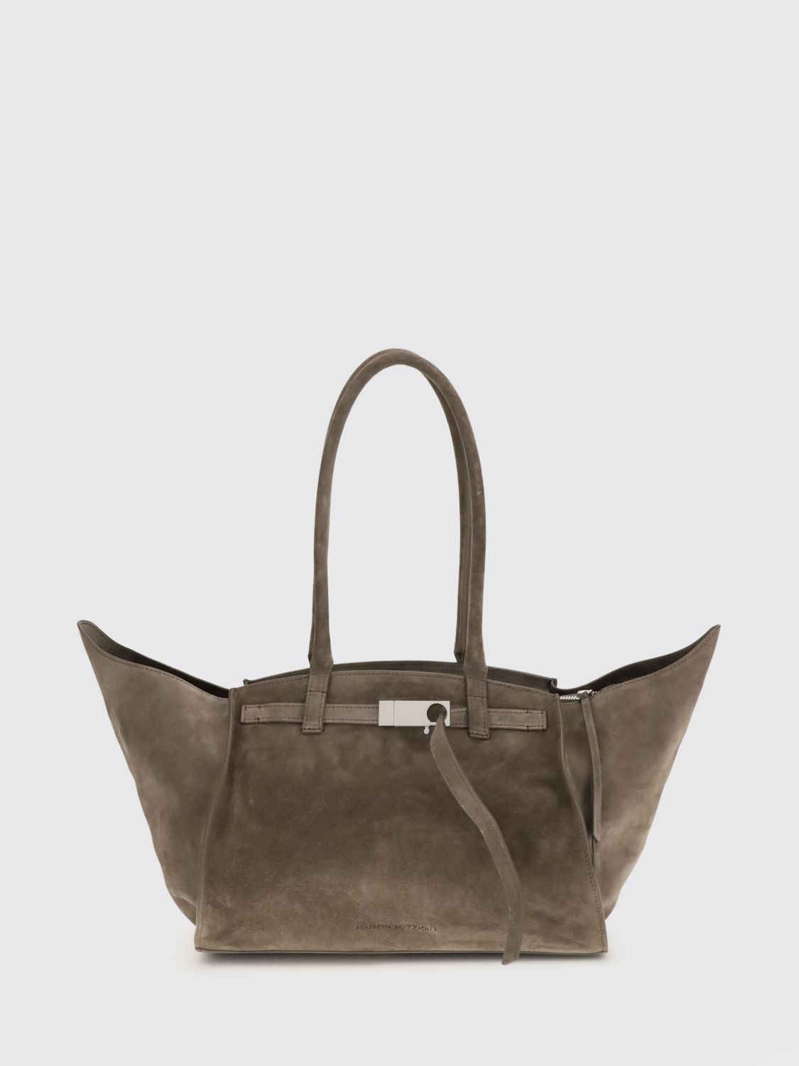 Benedetta Bruzziches Shoulder Bag  Woman Color Dove Grey In Gray
