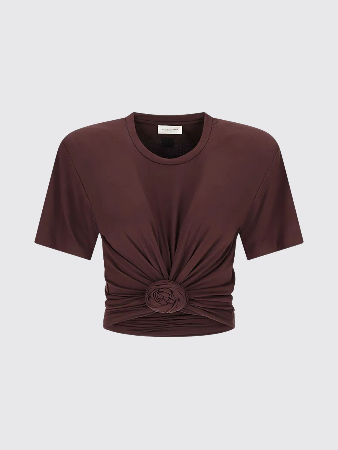 Magda Butrym T-shirt  Woman Color Brown In Brown