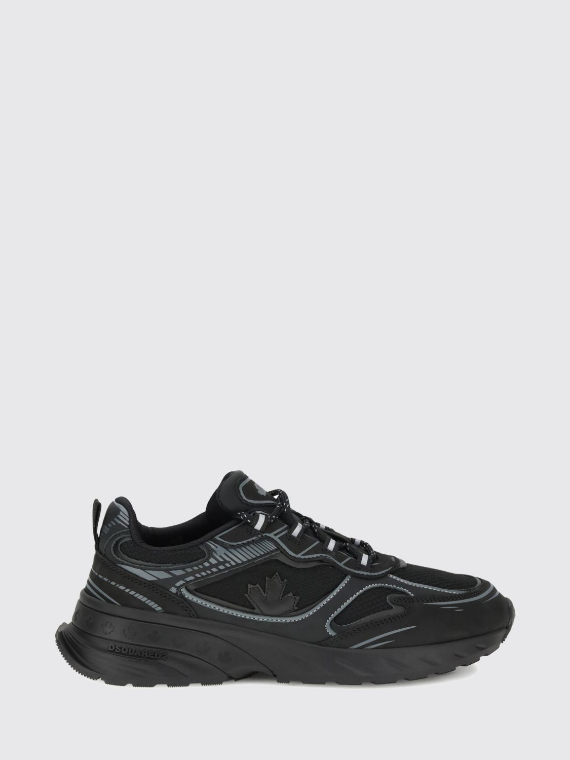 Dsquared2 Sprinter Sneakers In Black