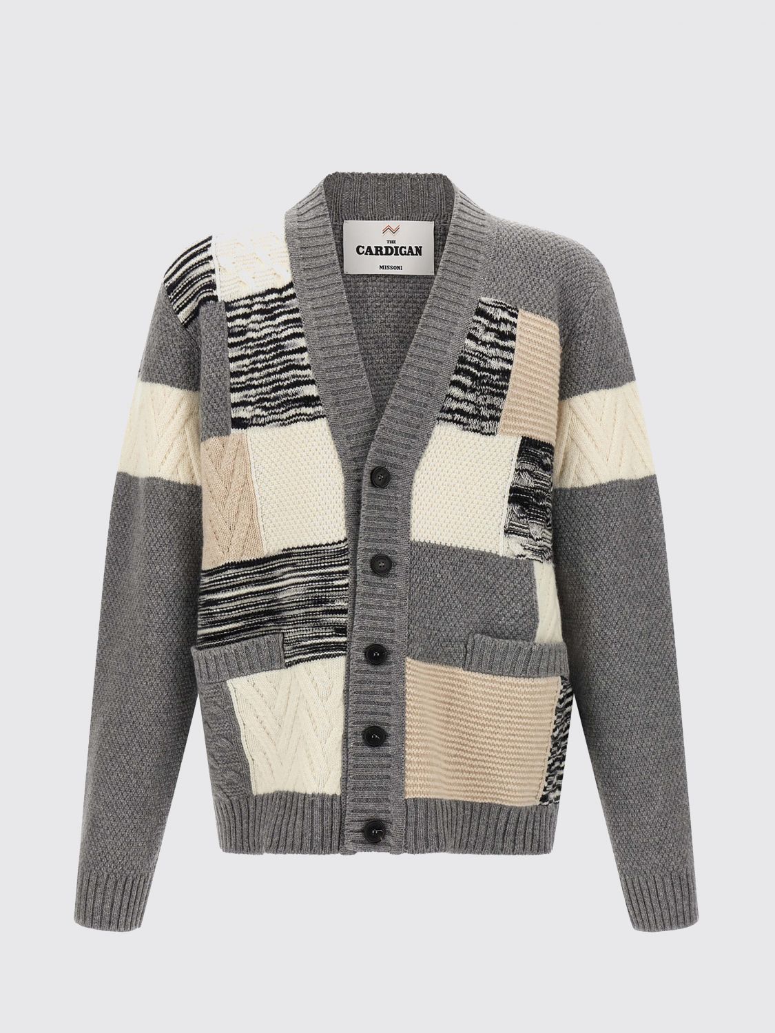 Missoni Cárdigan - Beis In Gray