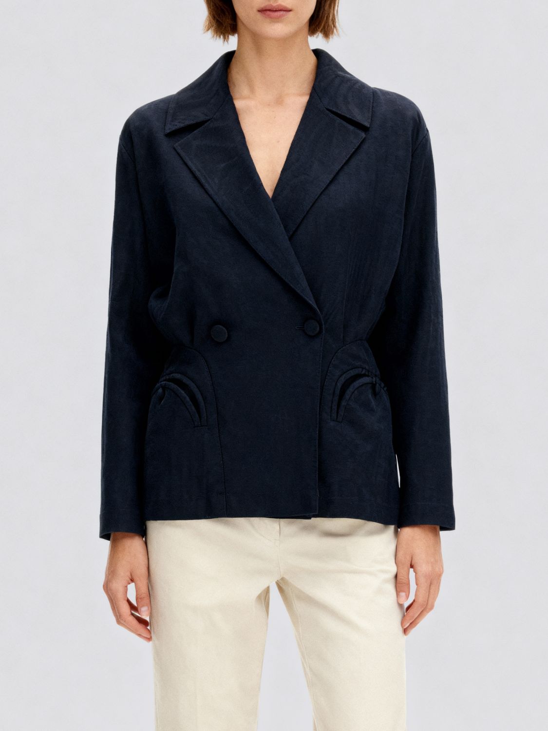 Blazé Milano Jacket Woman Color Blue In Blue