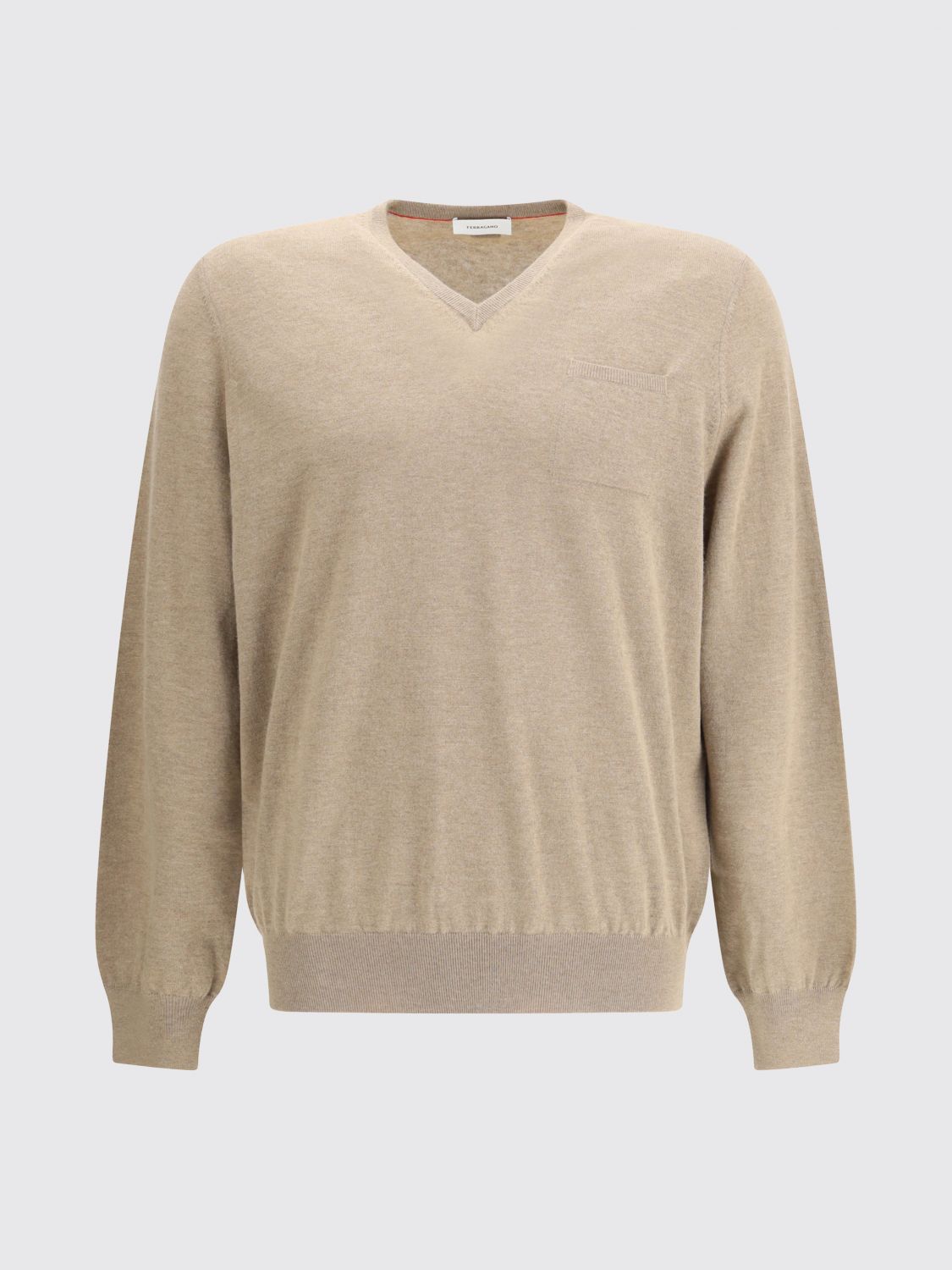 Sweater FERRAGAMO Men color Earth