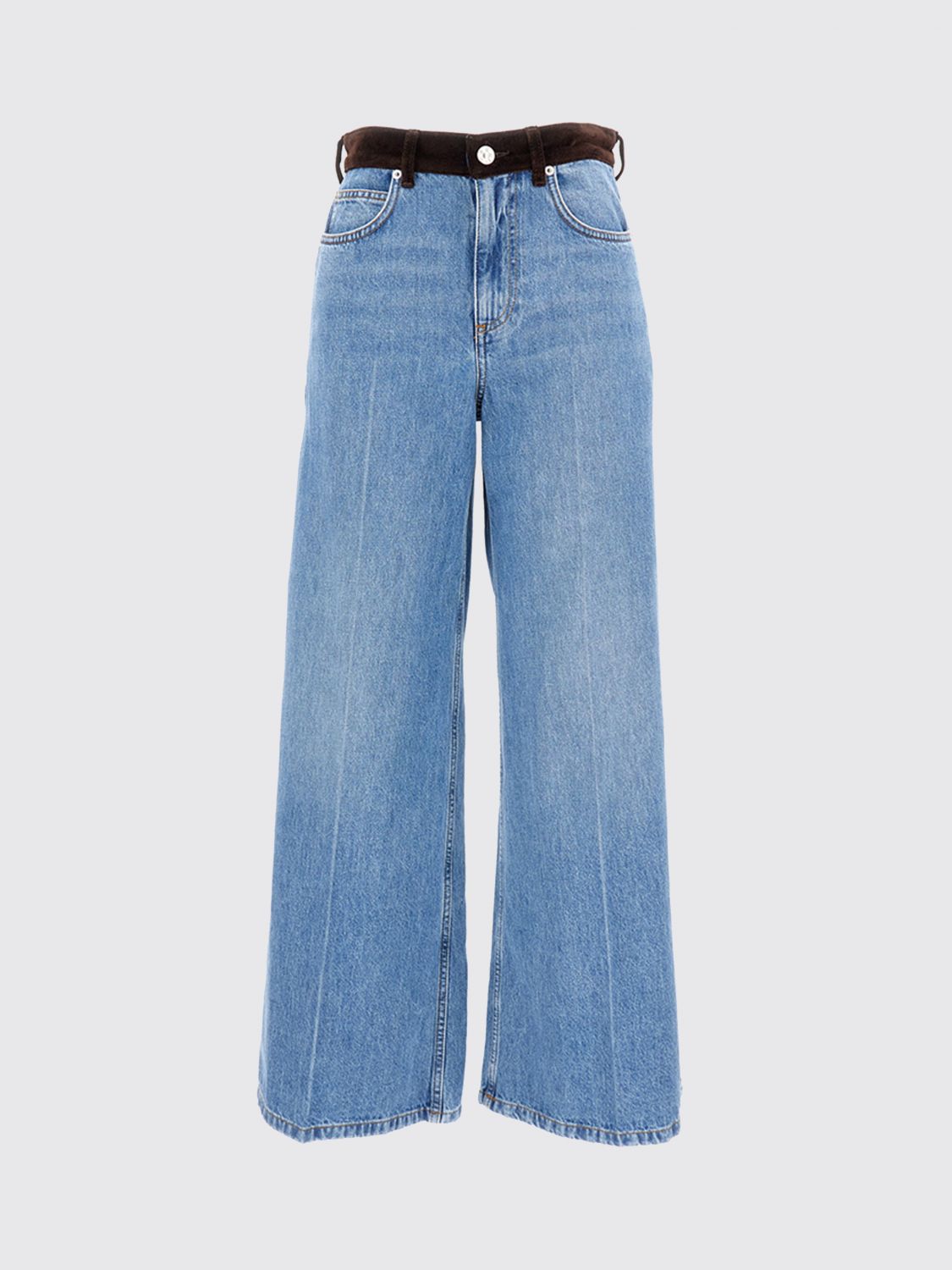 Marni Light Blue Cotton Jeans Denim In Blue