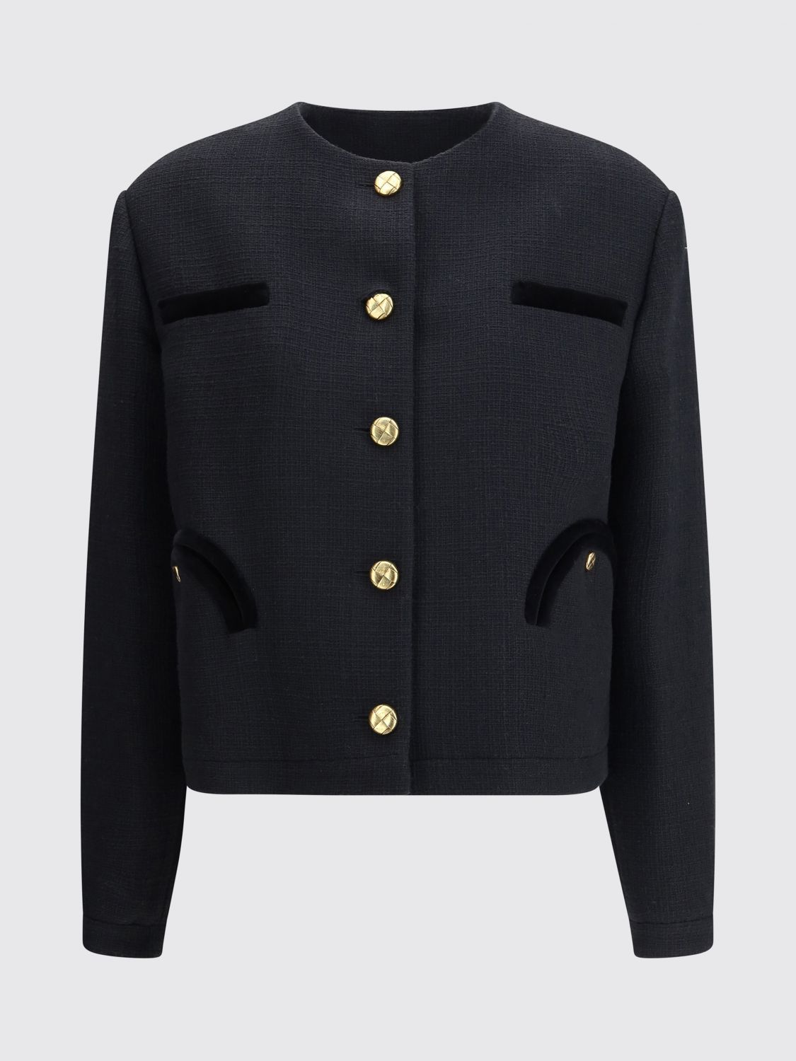 Blazé Milano Jacket  Woman Color Black In Blue