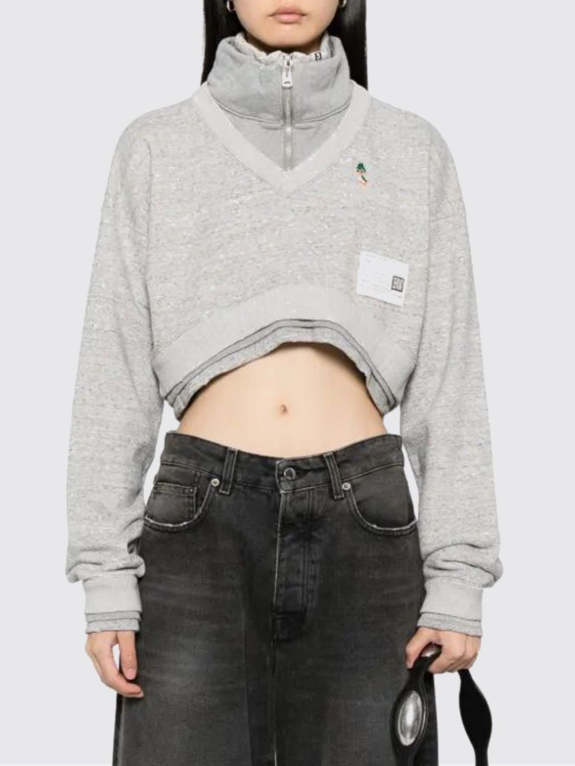 毛衣 MAISON MIHARA YASUHIRO 男士 颜色 灰色