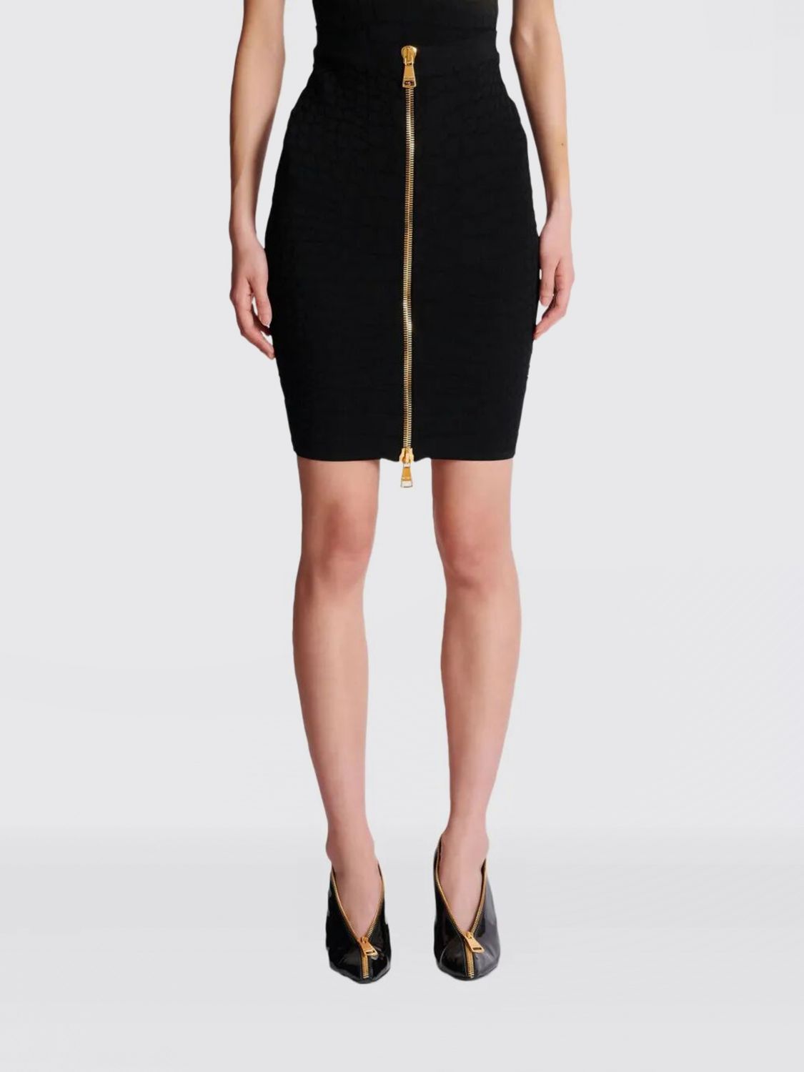BALMAIN Rock Damen Farbe Schwarz