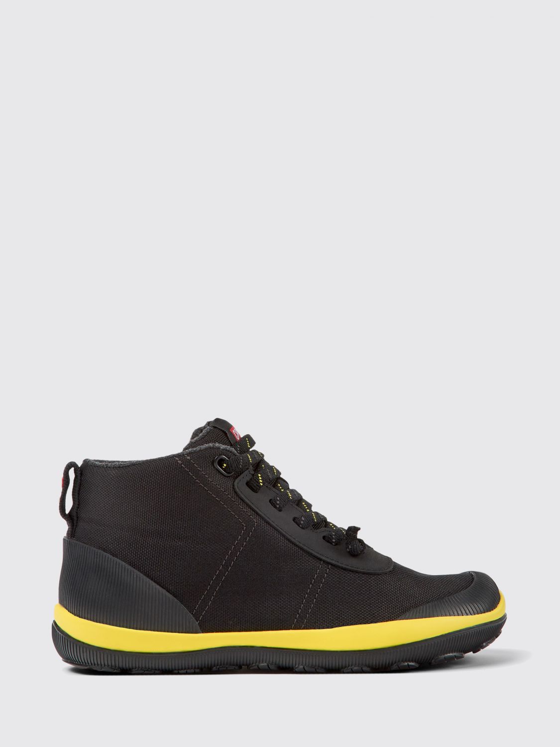 Camper Flat Ankle Boot  Woman Color Black In Black