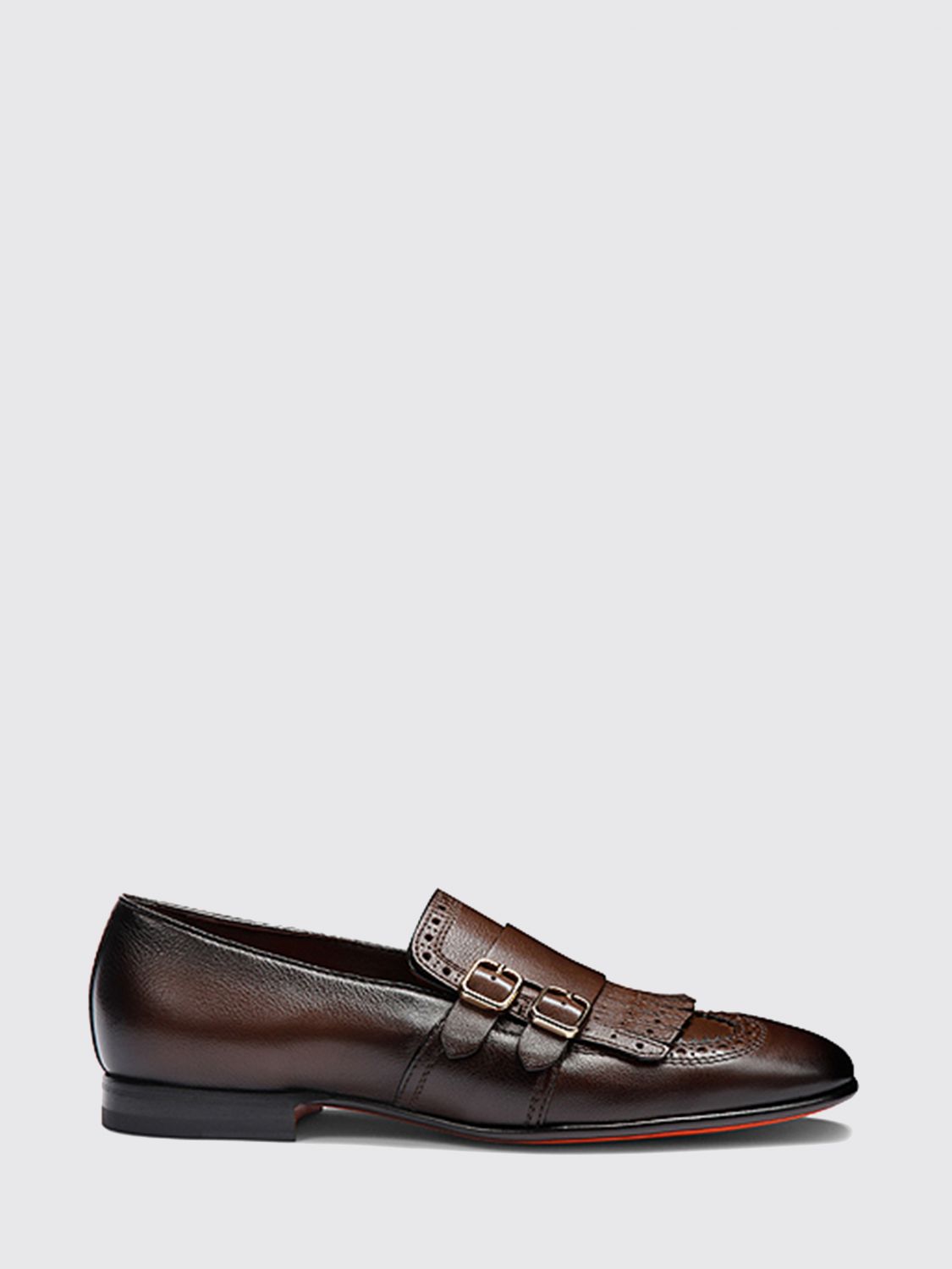 SANTONI Brogue Shoes Men color Brown SANTONI