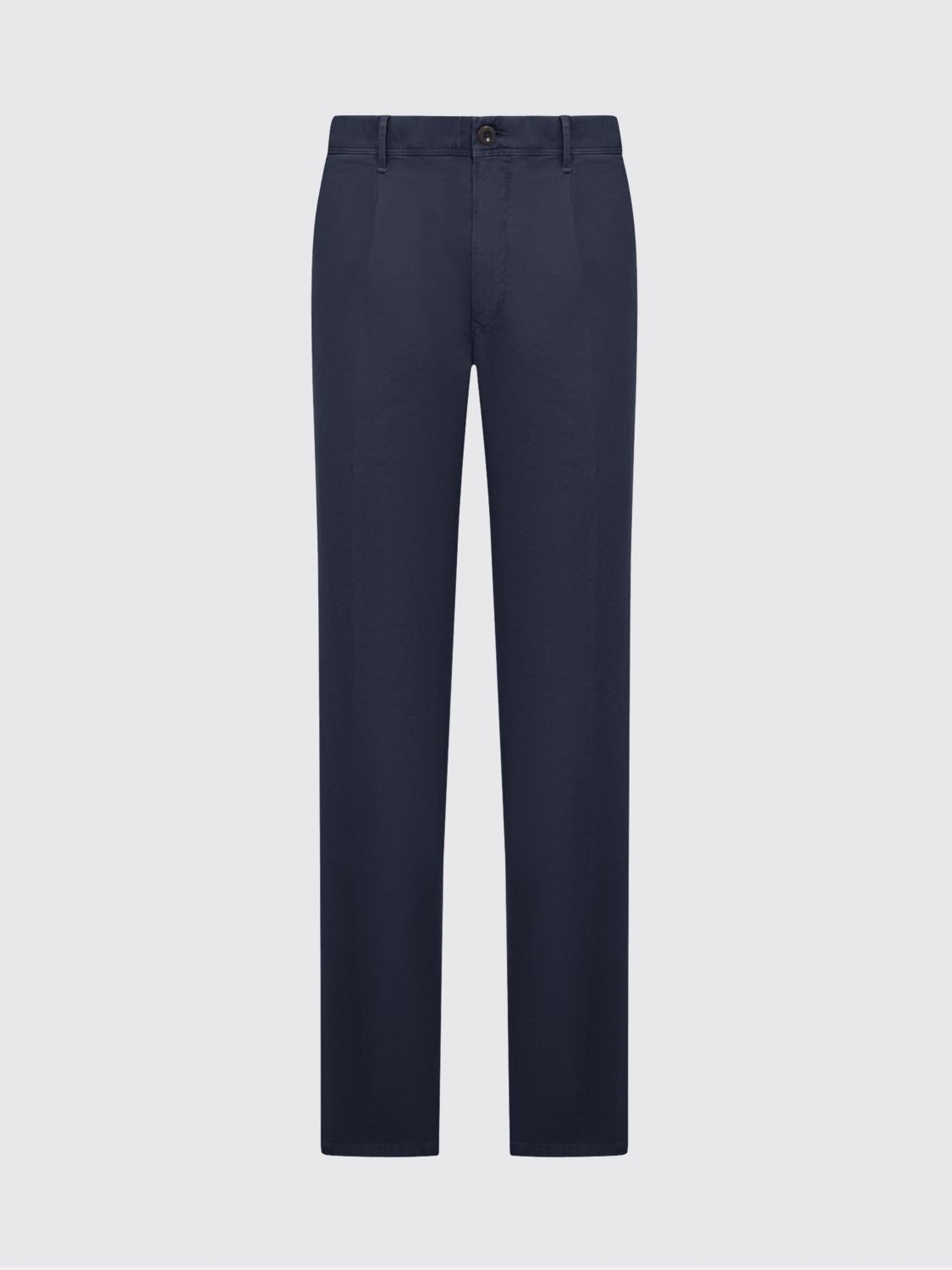 Incotex Cotton Pants In Blue